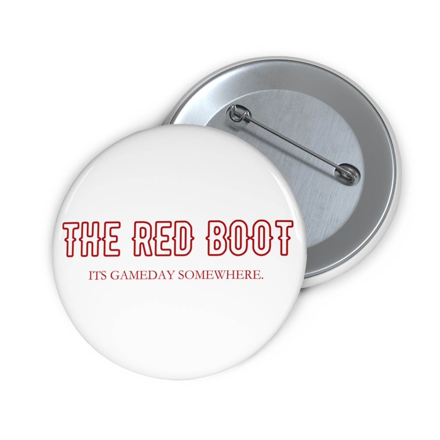 The Red Boot Western Pin