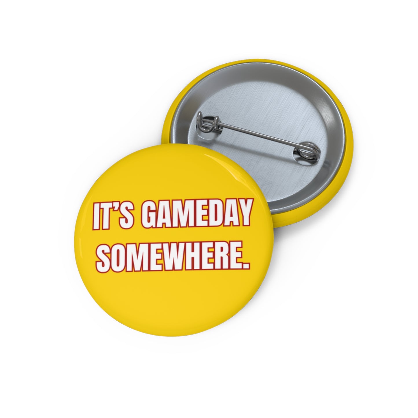 Gameday Somewhere Pin