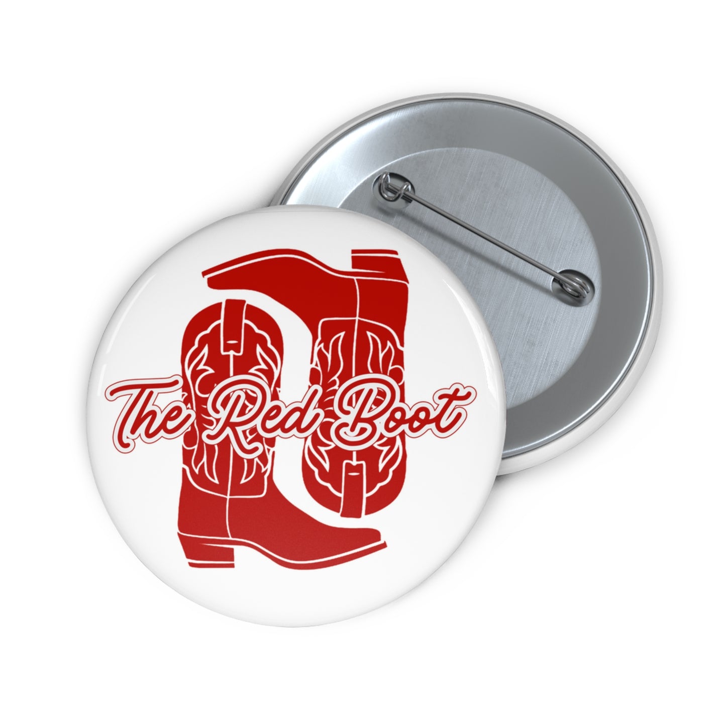 The Red Boot Pin