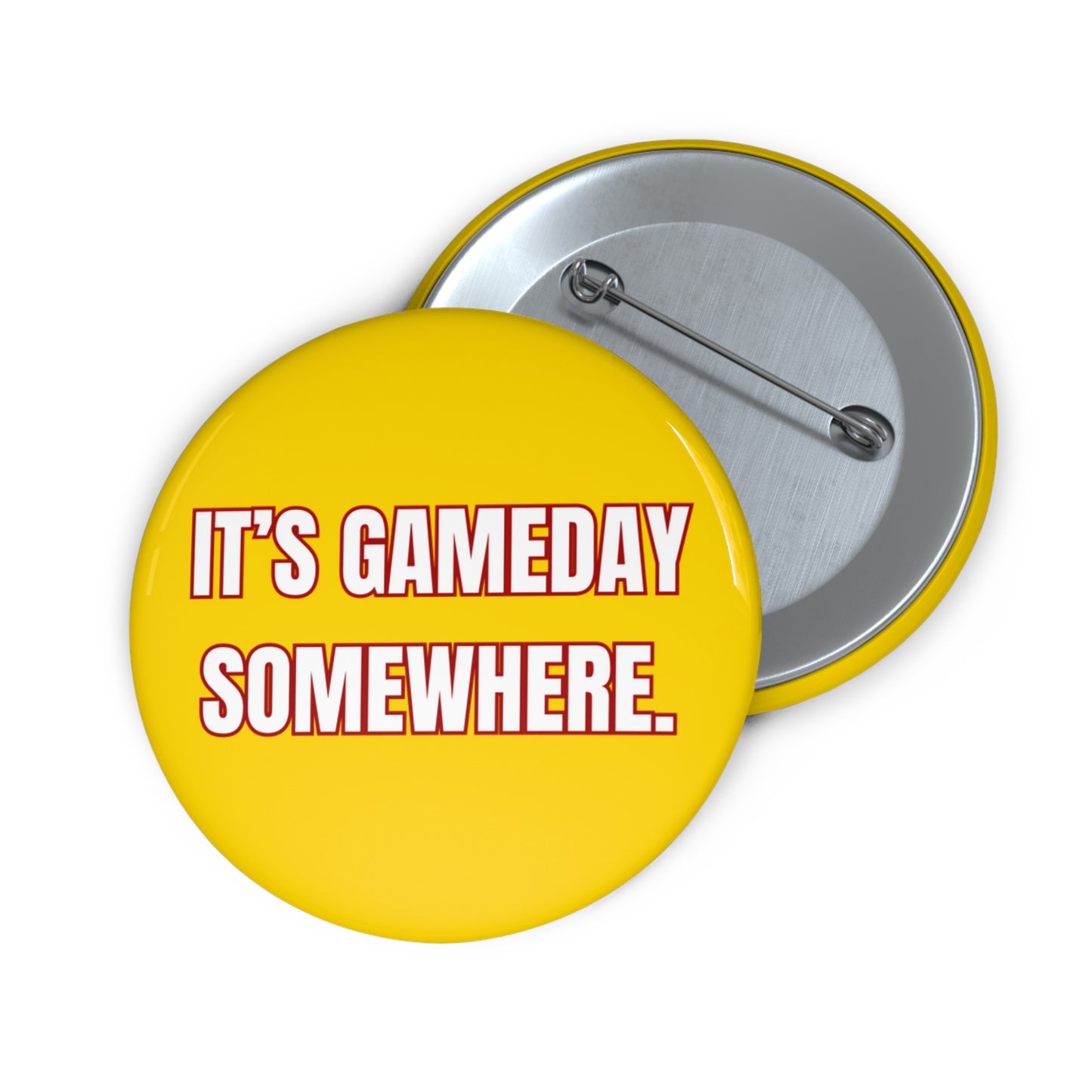 Gameday Somewhere Pin