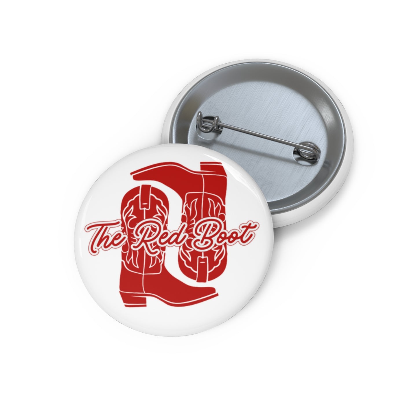 The Red Boot Pin