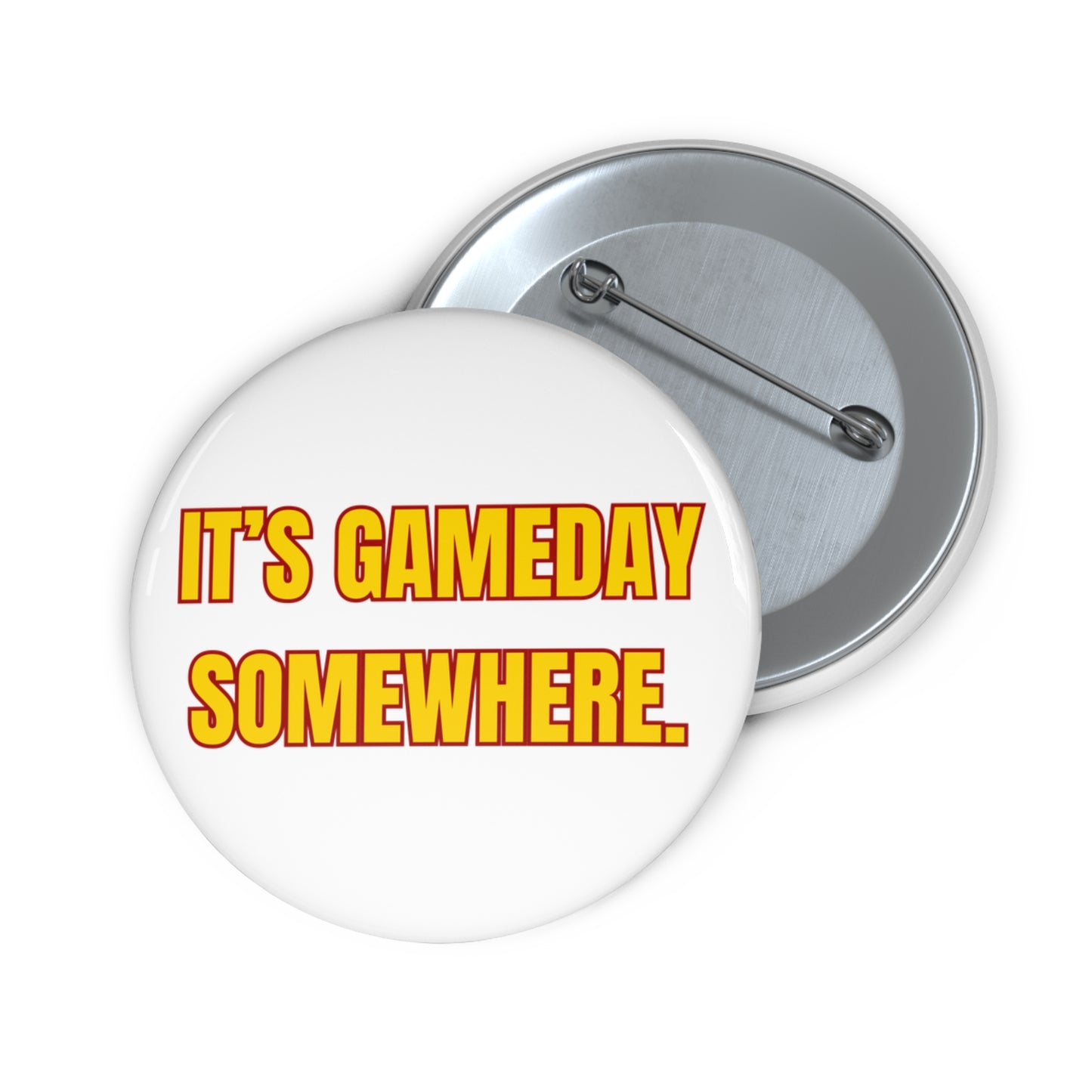 Gameday Somewhere Pin