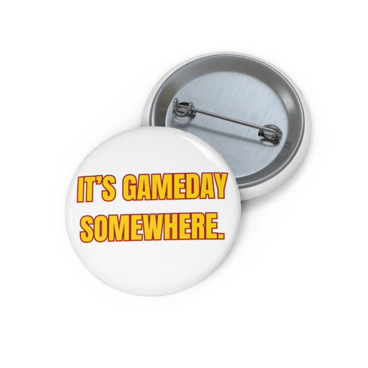 Gameday Somewhere Pin