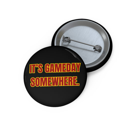 Gameday Somewhere Pin